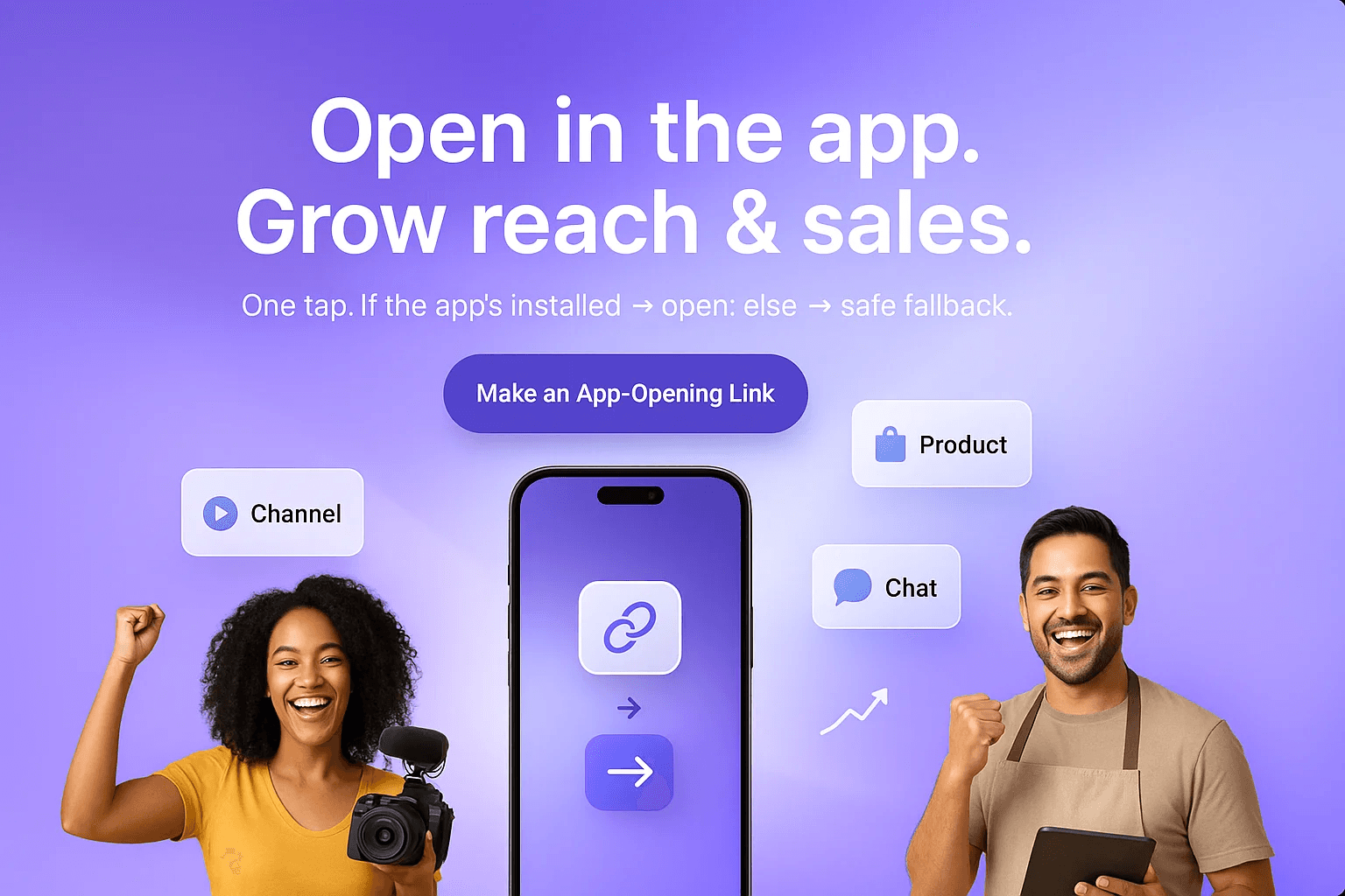 Open App Opener Graphic